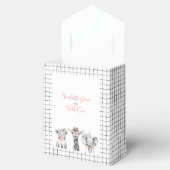 ワイルドワンアニマルサファリ白黒ピンク誕生日 フェイバーボックス (オープン)