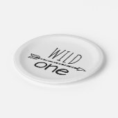 ワイルドワンアローファースト誕生日紙プレート ペーパープレート (アングル)