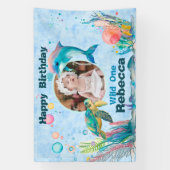 ワイルドワンアンダーシー1st誕生日フォトバナー 横断幕 (縦)