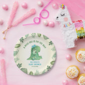 ワイルドワンオンザウィンド恐竜の青い男の赤ちゃん ペーパープレート (パーティー)