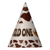 ワイルドワンカウボーイバースデーパーティー パーティーハット (左)