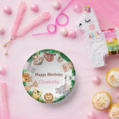 ワイルドワンカワイイ動物園誕生会 ペーパーボウル (パーティー)