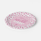 ワイルドワンカワイガール1st誕生日パーティー ペーパープレート (アングル)