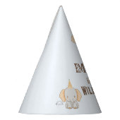 ワイルドワンカワイゾウ1歳 パーティーハット (左)