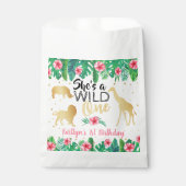 ワイルドワンガールズファースト誕生日パーティー フェイバーバッグ (正面)