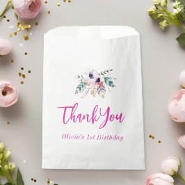 ワイルドワンガール初誕生日ありがとう フェイバーバッグ