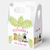 ワイルドワンガール1st誕生日の動物 フェイバーボックス (オープン)