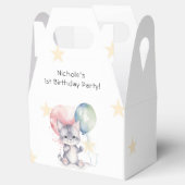 ワイルドワンキッチンバルーン1st誕生日パーティー フェイバーボックス (オープン)