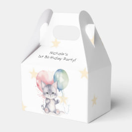 ワイルドワンキッチンバルーン1st誕生日パーティー フェイバーボックス