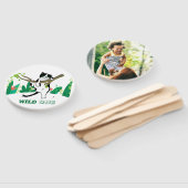 ワイルドワンキティキャットキットン誕生日招待状 ハンドファン (組立なし)