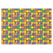 ワイルドワンキュートサファリ1st誕生日パーティーテーマ テーブルクロス (正面(横))