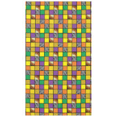 ワイルドワンキュートサファリ1st誕生日パーティーテーマ テーブルクロス (正面)