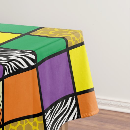 ワイルドワンキュートサファリ1st誕生日パーティーテーマ テーブルクロス (インサイチュ)