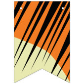 ワイルドワンキュートサファリ1st誕生日パーティーテーマ バンティングフラッグ (第2の旗)