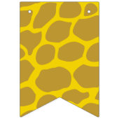 ワイルドワンキュートサファリ1st誕生日パーティーテーマ バンティングフラッグ (第3の旗)