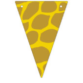 ワイルドワンキュートサファリ1st誕生日パーティーテーマ バンティングフラッグ (第3の旗)