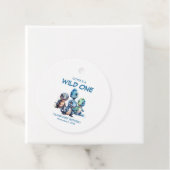 ワイルドワンキュート恐竜の最初の誕生日パーティー フェイバータグ (インサイチュ)