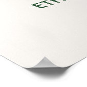 ワイルドワンキュート恐竜の最初の誕生日パーティー ポスター (角)