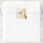 ワイルドワンキリン誕生日シール スクエアシール (バッグ)