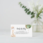 ワイルドワンキリン赤ちゃんシャワー予約リクエスト エンクロージャーカード (スタンド正面)