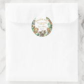 ワイルドワンサファリアニマルズバルーンベビー1歳 ラウンドシール (バッグ)