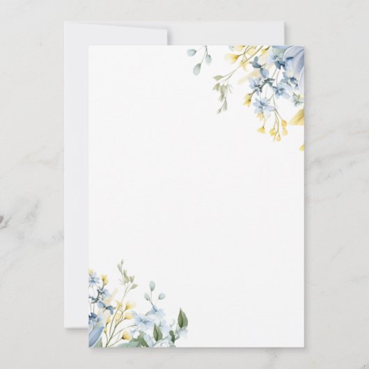 ワイルドワンサファリアニマルズボーイ第1誕生日 招待状 (裏面)