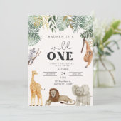 ワイルドワンサファリアニマルズ招待状カード シーズンカード (スタンド正面)