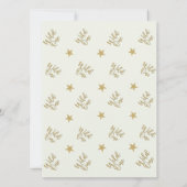 ワイルドワンサファリアニマルズ誕生日招待状 招待状 (裏面)