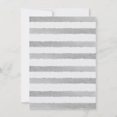 ワイルドワンサファリアニマルズ1st誕生日招待状 招待状 (裏面)