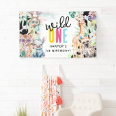 ワイルドワンサファリアニマルズ1st誕生日 横断幕 (インサイチュ)