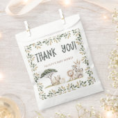 ワイルドワンサファリアニマルニュートラルベビーシャワー フェイバーバッグ (クリップ留めされた状態)