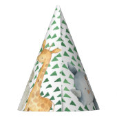 ワイルドワンサファリアニマルバースデーパーティーハット パーティーハット (裏面)