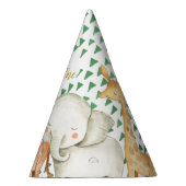 ワイルドワンサファリアニマルバースデーパーティーハット パーティーハット (右)