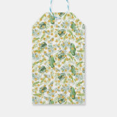 ワイルドワンサファリアニマルベビーシャワーメッセージカード ギフトタグ (裏面)