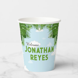 ワイルドワンサファリジャングルベビーシャワー 紙コップ