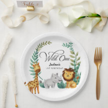 ワイルドワンサファリジャングルボーイズ1st誕生日パーティー