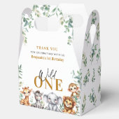 ワイルドワンサファリジャングル動物1歳の誕生日 フェイバーボックス (オープン)