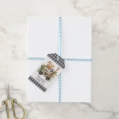 ワイルドワンサファリジャングル1歳の誕生日ありがとう ギフトタグ (より糸付き)