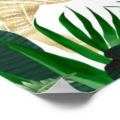 ワイルドワンサファリテーマ誕生日パーティー ポスター (角)