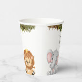 ワイルドワンサファリテーマ1歳 紙コップ (右)