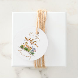 ワイルドワンサファリパーティー サンキュー フェイバータグ