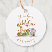 ワイルドワンサファリパーティー サンキュー フェイバータグ (正面)