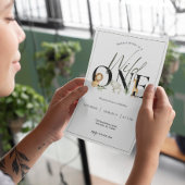 ワイルドワンサファリファースト誕生日招待状 招待状