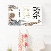 ワイルドワンサファリファーバースデーパーティー 横断幕 (インサイチュ)