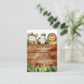 ワイルドワンサファリブックリクエストカード エンクロージャーカード (スタンド正面)