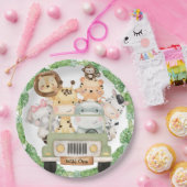 ワイルドワンサファリプレート ペーパープレート (パーティー)