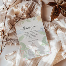 ワイルドワンサファリベイビーシャワーサンキューカード