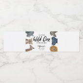 ワイルドワンサファリベイビーシャワー ペットボトルラベル (シングルラベル)