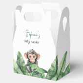 ワイルドワンサファリ動物ありがとう赤ちゃんシャワー フェイバーボックス (オープン)