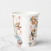 ワイルドワンサファリ動物子供の誕生日パーティー 紙コップ (右)